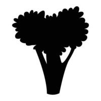 Broccoli Icon Simple Design for Healthy Food Themes vector
