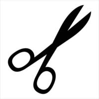 Scissors Icon for Cutting, Crafting, and DIY Themes vector