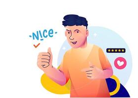 Business concept illustrations. Startup Business, Successful startup management, online communication, e-commerce, project management, finance and marketing. vector