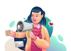 Online shopping e commerce concept illustrations. Modern flat design illustration of Data Analysis. vector