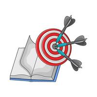 target with book vector