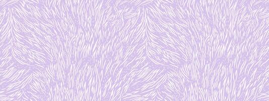 Seamless abstract pattern resembling animal fur or zebra stripes on a pastel purple, violet background. Print bi color for textiles, wallpapers, or modern graphic designs. Stylish artistic projects vector