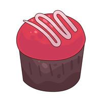 Illustration of Muffin vector