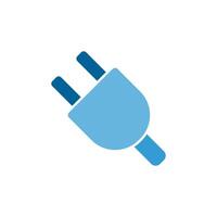 Plug Socket icon design element templates simple and modern concept vector