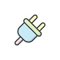 Electrical Outlet icon design element templates vector