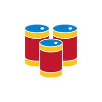 Preserved Food Icons design templates vector