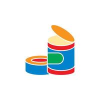 Shelf Stable Icons design templates simple vector