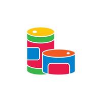 Ready-to-Eat Can Icons design templates simple and modern vector