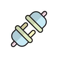 Power Plug icon design element templates simple vector