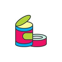 Tin Can Delights design templates simple and modern vector
