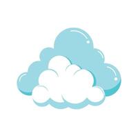 Soft and Dreamy Clouds in a Peaceful Atmosphere vector