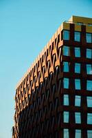 The Modern Architectural Design embodies a Unique and Innovative Facade, captivating all who see it photo