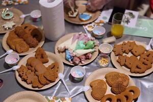 Join us for a delightful and festive Gingerbread Decorating Event that is fun for all ages photo