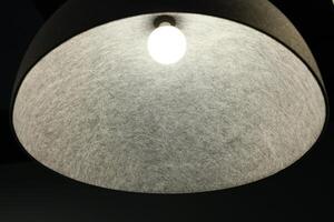 A modern pendant lamp that provides soft illumination to enhance any space elegantly and stylishly photo