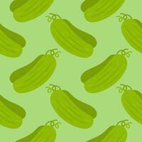 pickled homemade cucumber pattern on color background. vector