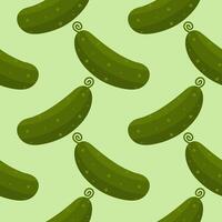 cucumber pattern Background. vector