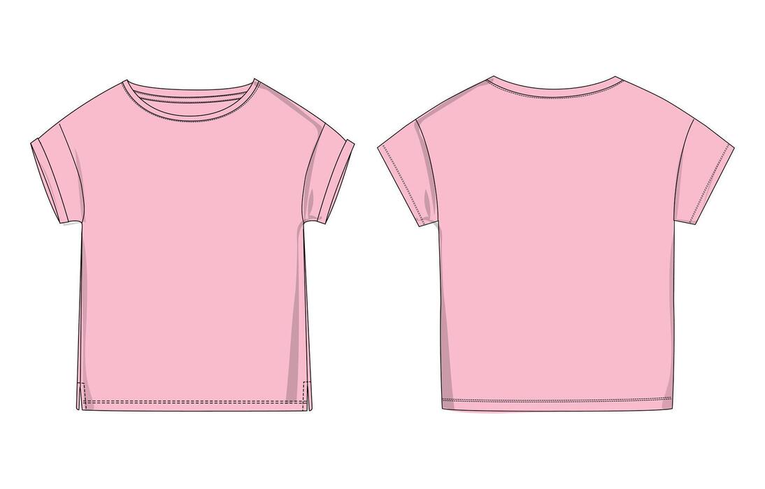 Pink T Shirt Template Vector Art Icons and Graphics for Free Download Pink T Shirt Template Vector Art Icons and Graphics for Free Download
