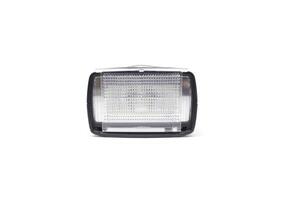 A white light on a white background photo