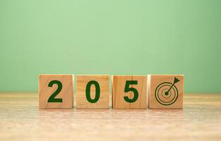 Net-zero emissions in 2050. Save the earth and the environment photo