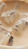 Iced Coffee Cream and Tea, Buttercream and Ice photo
