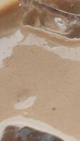Iced Coffee Cream and Tea, Buttercream and Ice photo