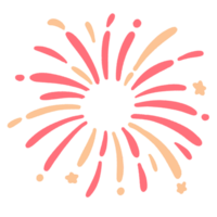firework with red color png