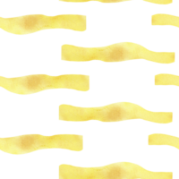 Golden textured abstract background with watercolor yellow lines. Hand drawn geometric seamless pattern with strokes for wallpaper, packing, fabric,web design png