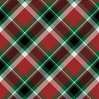 Seamless pattern of scottish tartan plaid. Repeatable background with check fabric texture. backdrop striped textile print. vector