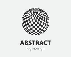 Sphere logo design template for business. Global icon. vector
