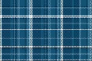 Woven texture tartan, contemporary textile pattern seamless. Oriental plaid background check fabric in cyan and atlantic colors. vector