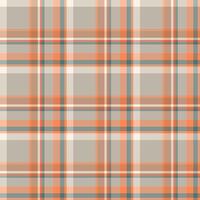 Plaid seamless pattern. background of textile ornament. Flat fabric design. vector