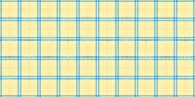 Styling fabric seamless, present background textile check. Full plaid tartan texture pattern in light and yellow colors. vector