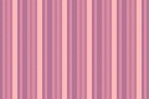 Store texture vertical pattern, patch textile fabric seamless. Contour lines stripe background in light and pink colors. vector