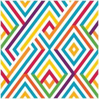 A colorful geometric pattern with diagonal lines vector