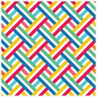A colorful pattern with diagonal lines vector