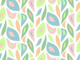 Foliage pattern seamless. Modern background. Template for fabric textile or print products. vector