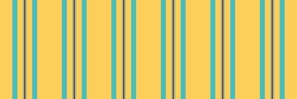 Symmetry seamless pattern texture, contrast lines textile. Advertisement background stripe fabric vertical in amber and teal colors. vector