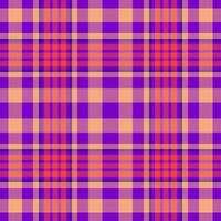 Plaid seamless pattern in pink. Check fabric texture. textile print. vector