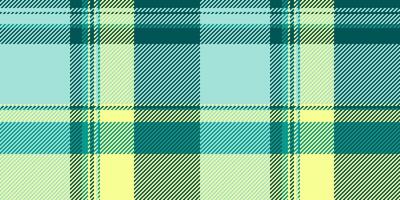 Stripe pattern check, interior texture seamless background. Luxury textile fabric plaid tartan in teal and light colors. vector