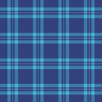 Day pattern plaid fabric, folk check tartan background. Us texture textile seamless in cyan and blue colors. vector