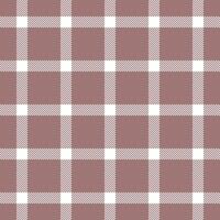 November fabric plaid , geometric seamless check textile. Form pattern tartan background texture in pastel and white colors. vector