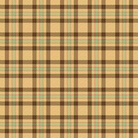 Female background seamless plaid, pride texture pattern check. Checking textile fabric tartan in orange and amber colors. vector