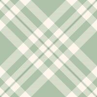 Identity textile pattern check, robe background fabric plaid. Harmony tartan texture seamless in pastel and sea shell colors. vector