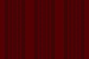 Shirt pattern lines fabric, crease background texture vertical. Vibrant textile seamless stripe in dark and red colors. vector