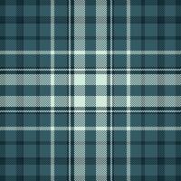Group tartan fabric, multicolored background texture pattern. Mixed seamless check plaid textile in cyan and dark colors. vector