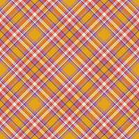 Tartan scotland seamless plaid pattern . Retro background fabric. Vintage check color square geometric texture. vector