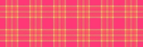 Modern pattern tartan plaid, idea check texture seamless. Window fabric background textile in red and orange colors. vector