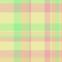 Overlayed pattern tartan texture, color check textile background. Complexity fabric plaid seamless in pale goldenrod and light colors. vector