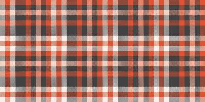 Installing tartan texture plaid, postcard check pattern textile. Amazing fabric background seamless in red and grey colors. vector