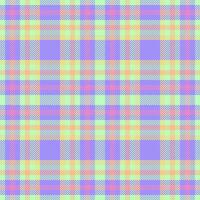 Home tartan fabric pattern, deco seamless check. Vibrant background texture plaid textile in indigo and light colors. vector